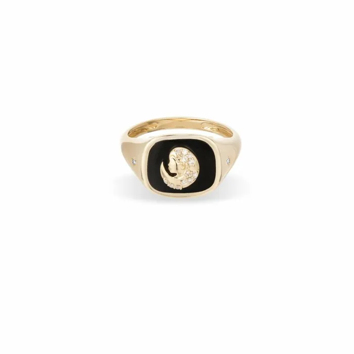 Adina Reyter Signet Zodiac Ceramic Diamond Virgo Signet Ring Virgo 8211 Rings Adina Reyter Signet Zodiac Ceramic Diamond Virgo Signet Ring Virgo 8211 Rings
