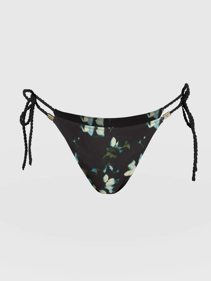 Alba Tie Side Bikini Bottom 8211 Blue Aurora Blue Aurora Women Saint And Sofia Swimwear