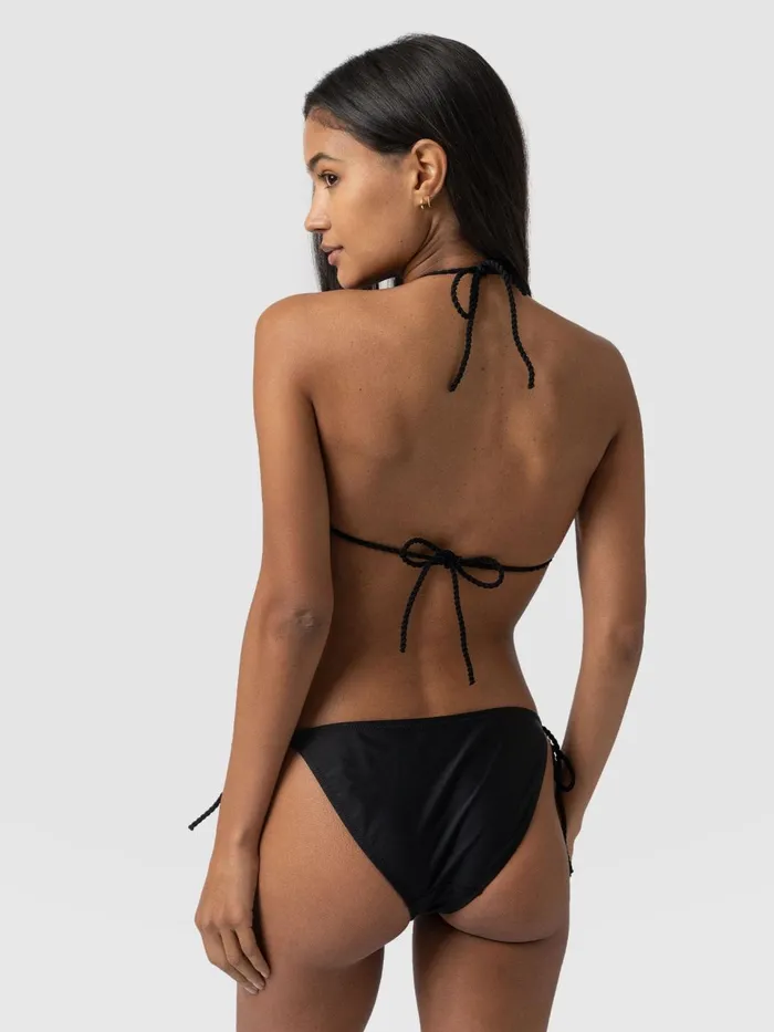 Alba Triangle Bikini Top 8211 Black Black Women Saint And Sofia Swimwear
