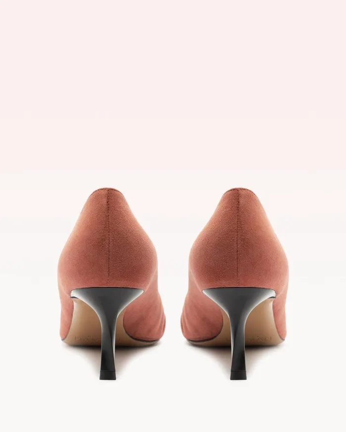 Ally 60 Thin Suede Clay Clay Women Alexandre Birman Pumps
