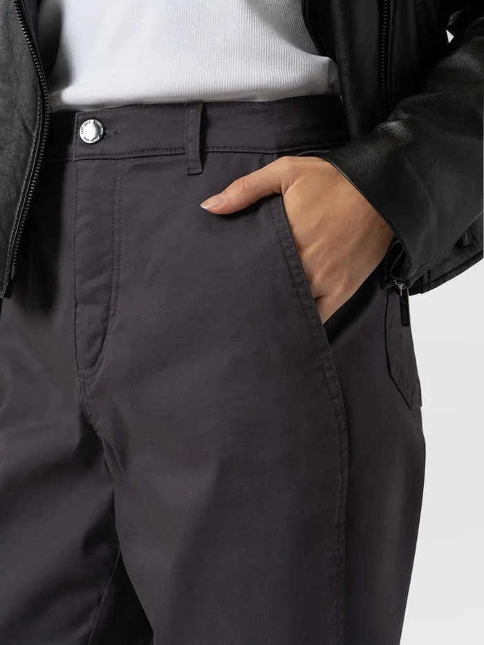 Alma Barrel Leg Chino 8211 Charcoal Charcoal Women Saint And Sofia Pants