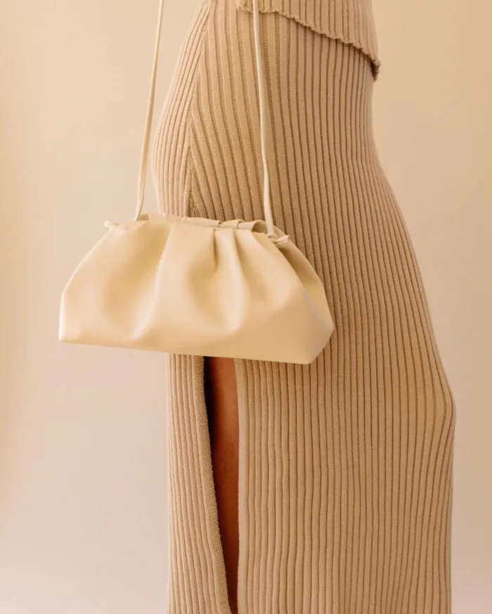 ALOHAS Bags Women The D Corn 8211 White Vegan Leather Handbag