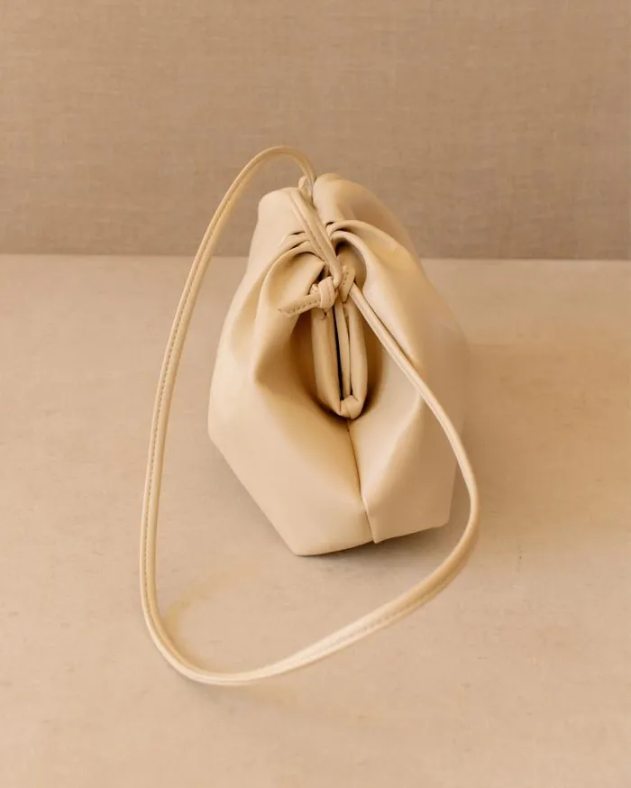 ALOHAS Bags Women The D Corn 8211 White Vegan Leather Handbag
