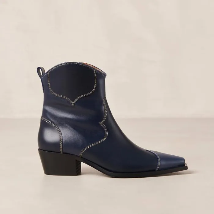 ALOHAS Boots Women Buffalo 8211 Cowboy Ankle Boots