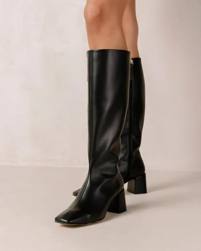 ALOHAS Boots Women Chalk Black