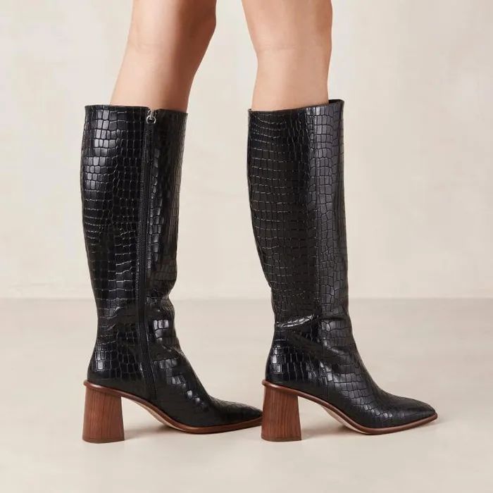ALOHAS Boots Women East Alli Black