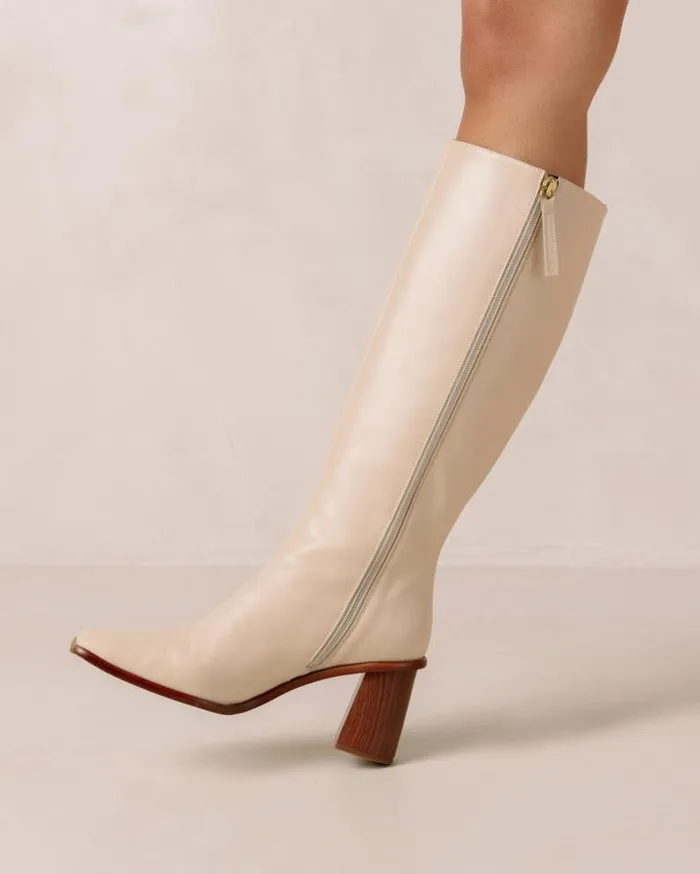 ALOHAS Boots Women East Cream