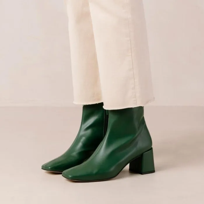 ALOHAS Boots Women Watercolor Cucumber Green