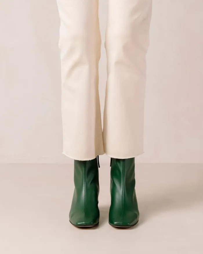 ALOHAS Boots Women Watercolor Cucumber Green