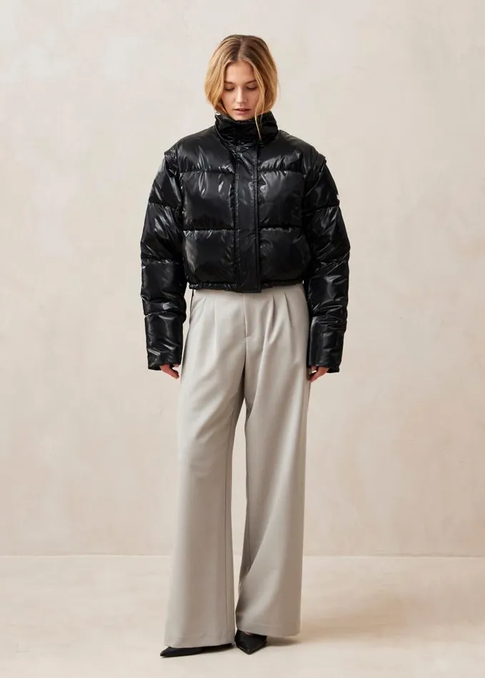 ALOHAS Coats Women Chicago 8211 Black Padded Jacket