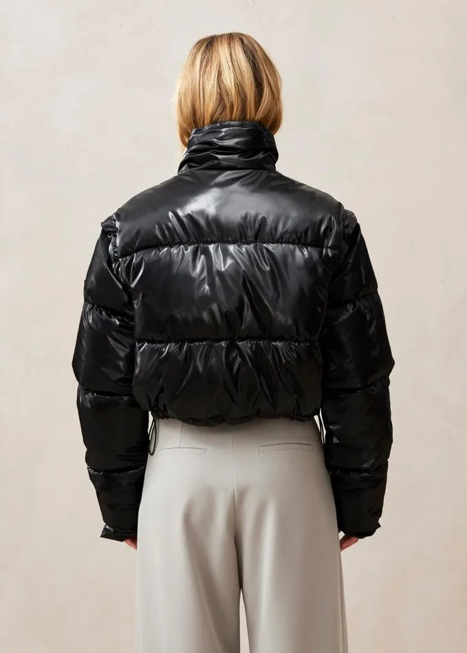 ALOHAS Coats Women Chicago 8211 Black Padded Jacket