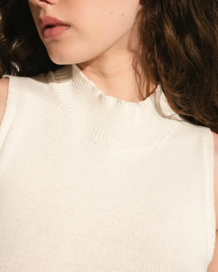 ALOHAS Dresses Women Idol 8211 White Knit Dress