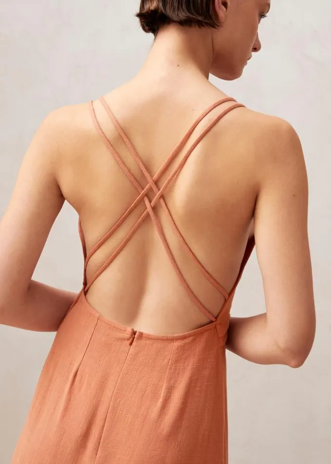ALOHAS Dresses Women Mia 8211 Orange Dress