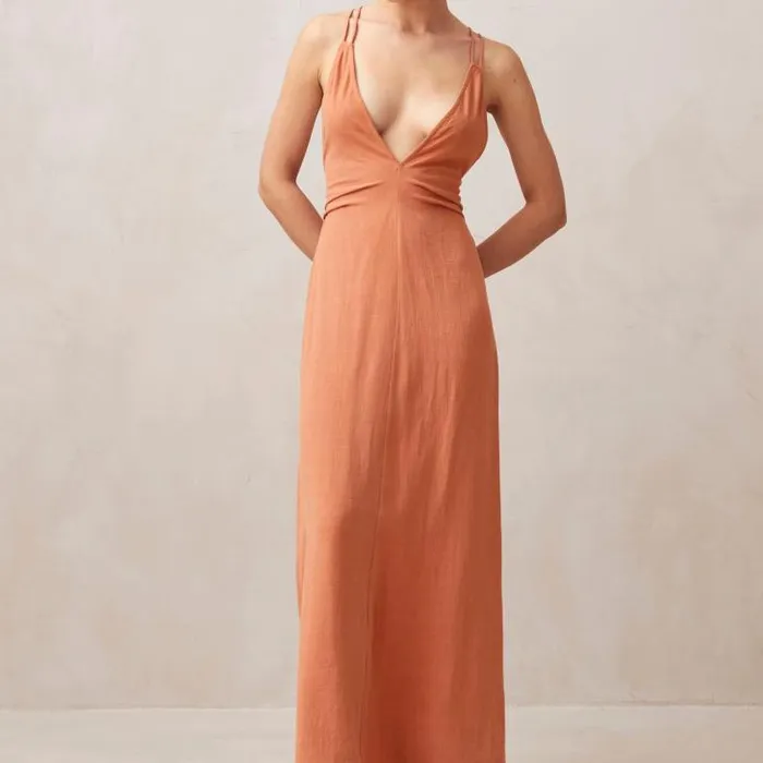 ALOHAS Dresses Women Mia 8211 Orange Dress