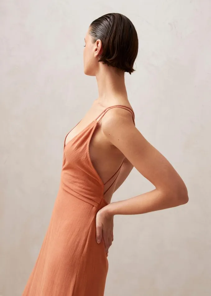 ALOHAS Dresses Women Mia 8211 Orange Dress