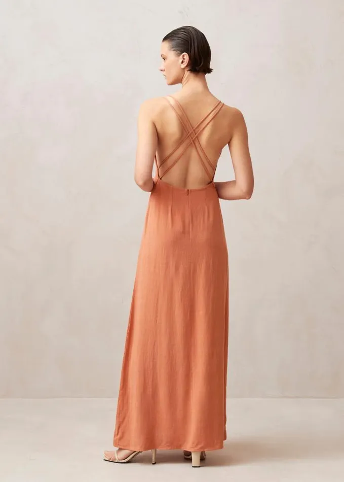 ALOHAS Dresses Women Mia 8211 Orange Dress