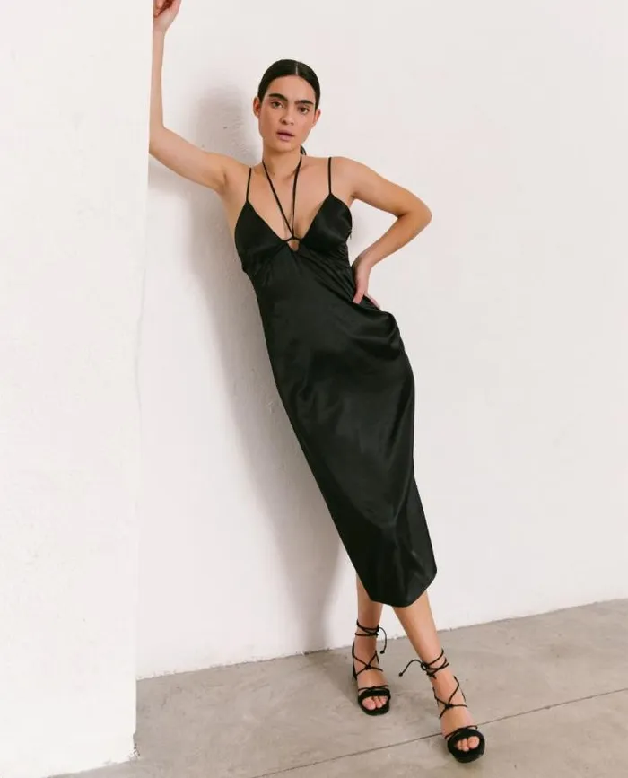 ALOHAS Dresses Women Night Owl 8211 Black Dress