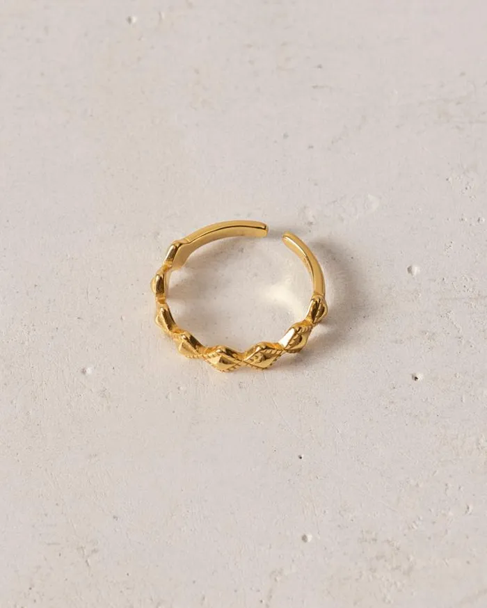 ALOHAS Jewelry Women Cherimoya 8211 Gold Ring
