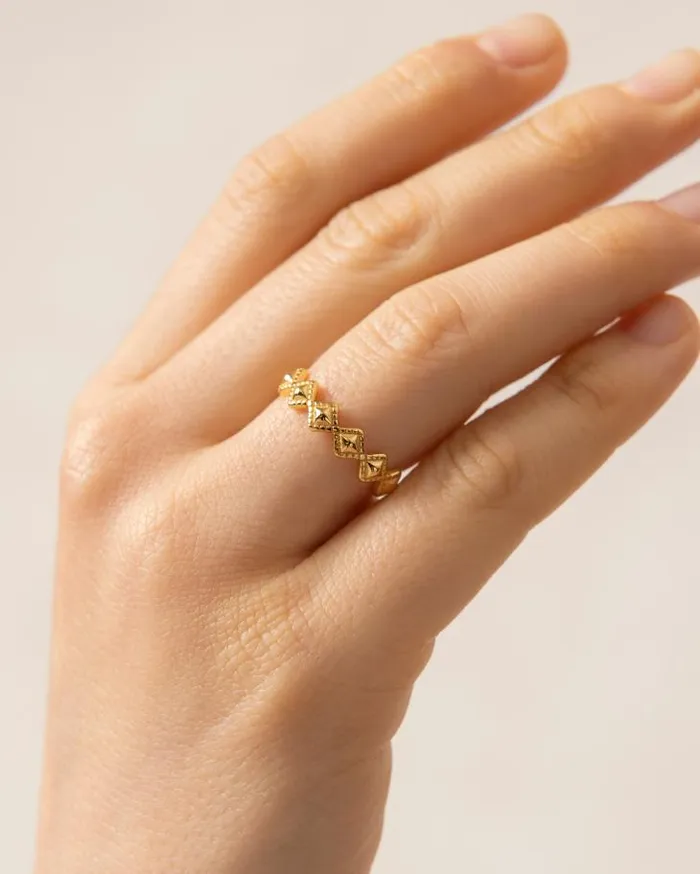 ALOHAS Jewelry Women Cherimoya 8211 Gold Ring