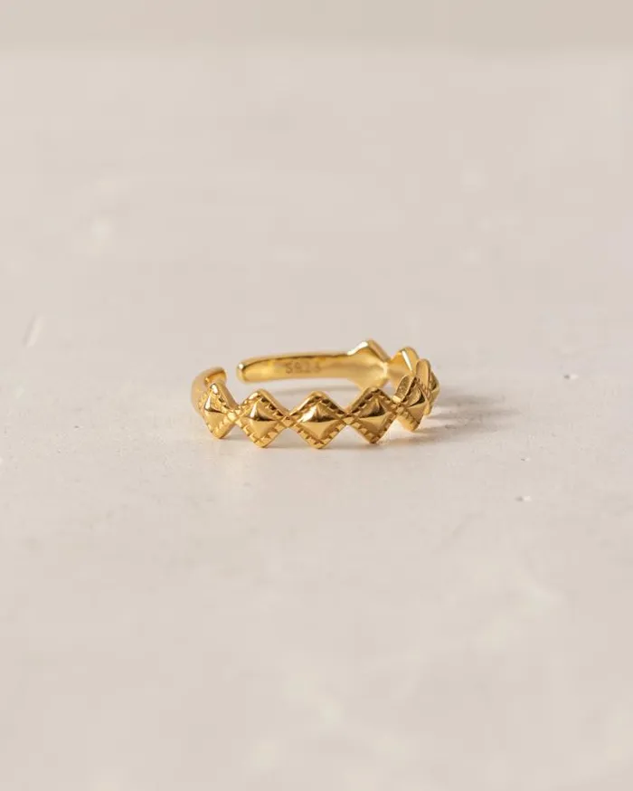 ALOHAS Jewelry Women Cherimoya 8211 Gold Ring