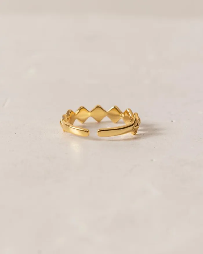 ALOHAS Jewelry Women Cherimoya 8211 Gold Ring