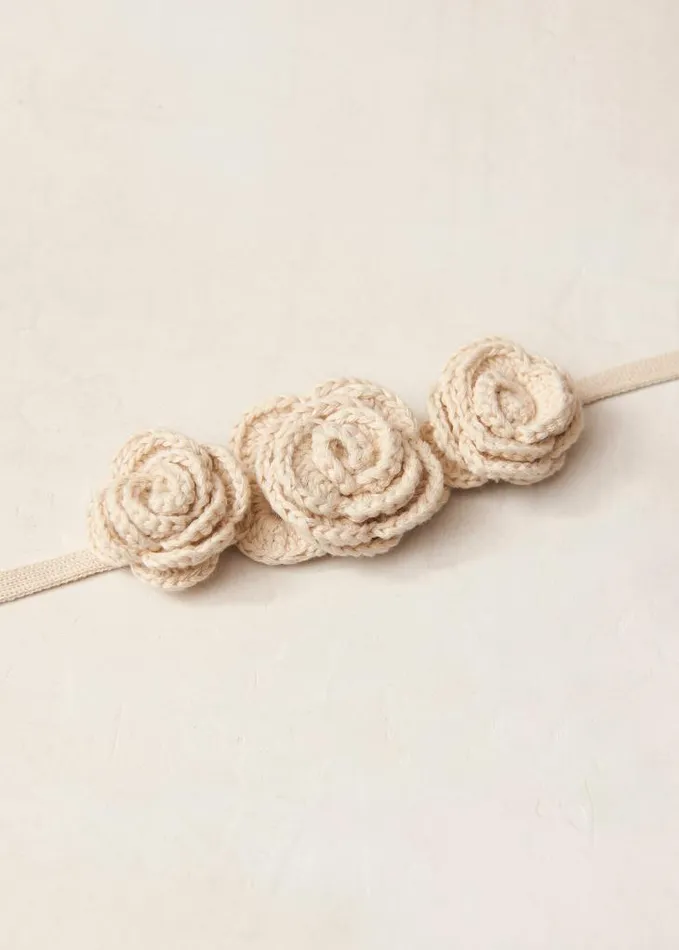 ALOHAS Jewelry Women Fleur 8211 Cream Cotton Necklace