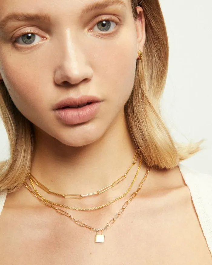 ALOHAS Jewelry Women Linked Up 8211 Gold Necklace