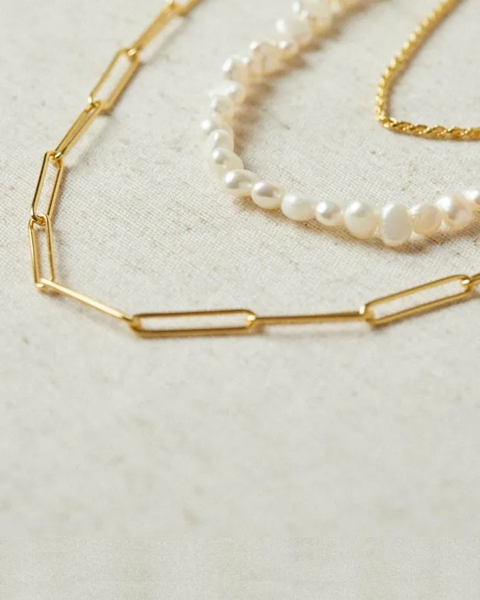 ALOHAS Jewelry Women Linked Up 8211 Gold Necklace