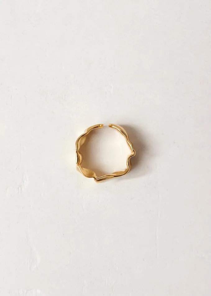 ALOHAS Jewelry Women Rochester 8211 Gold Ring