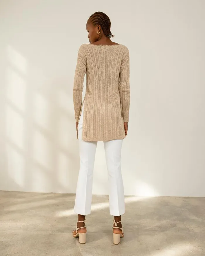 ALOHAS Knitwear Women Witty 8211 White Knit Top