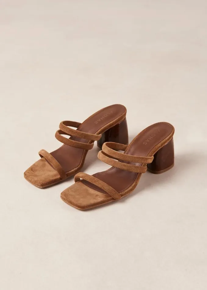 ALOHAS Mules Women Indiana Brown