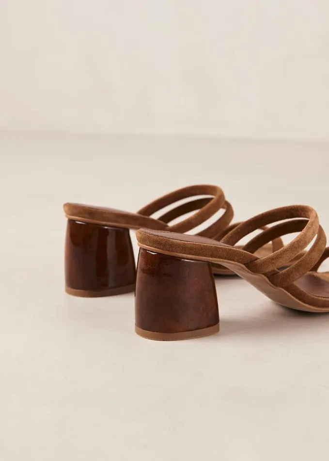 ALOHAS Mules Women Indiana Brown