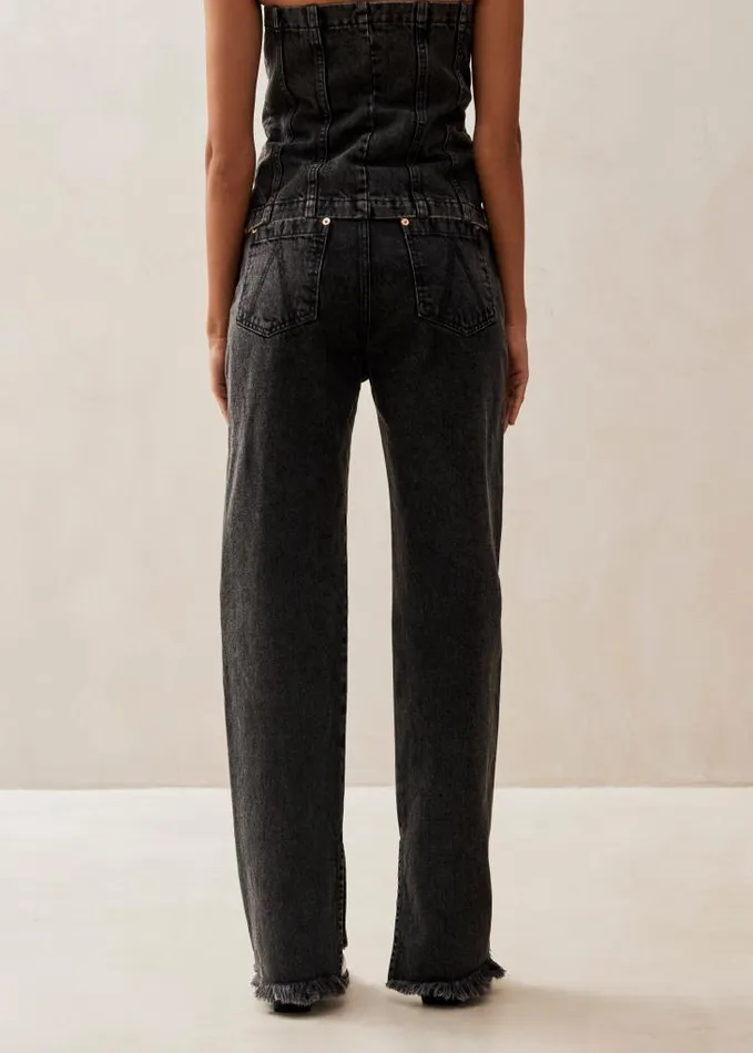 ALOHAS Pants Women Kansas 8211 HighWaist Black Jeans