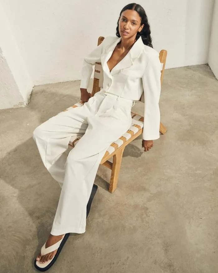 ALOHAS Pants Women Protagonist 8211 Cream Pants