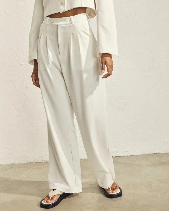 ALOHAS Pants Women Protagonist 8211 Cream Pants