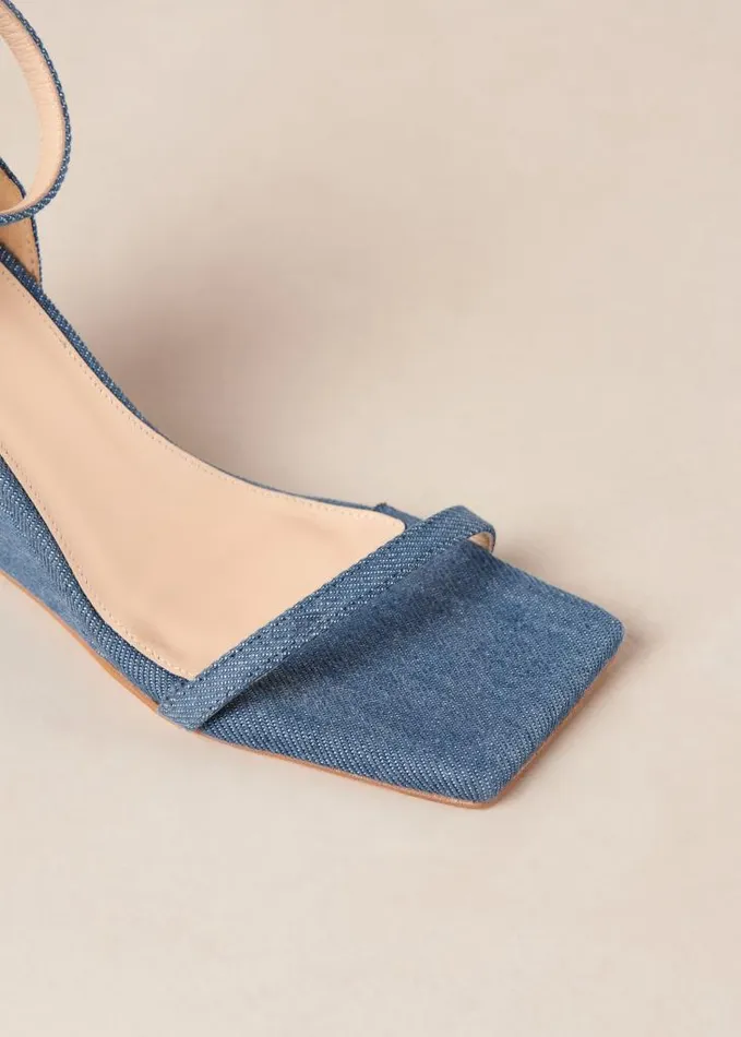 ALOHAS Sandals Women Gata 8211 Denim Wedge Sandals