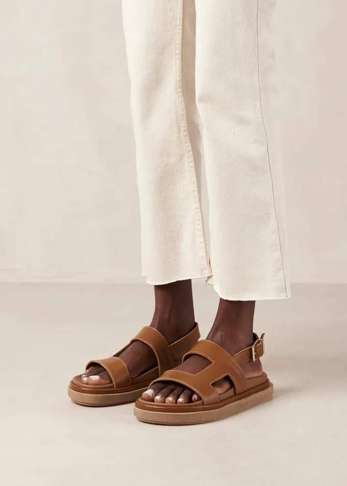 ALOHAS Sandals Women Lorelei 8211 Brown Leather Sandals