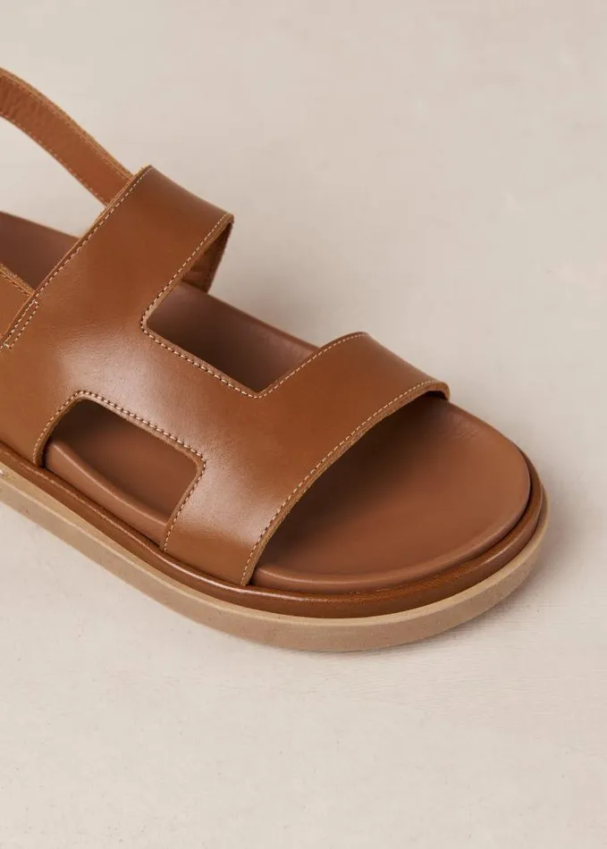 ALOHAS Sandals Women Lorelei 8211 Brown Leather Sandals