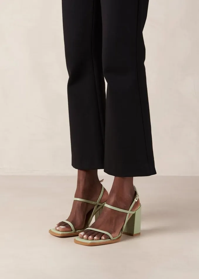 ALOHAS Sandals Women Lorena 8211 Green Vegan Sandals