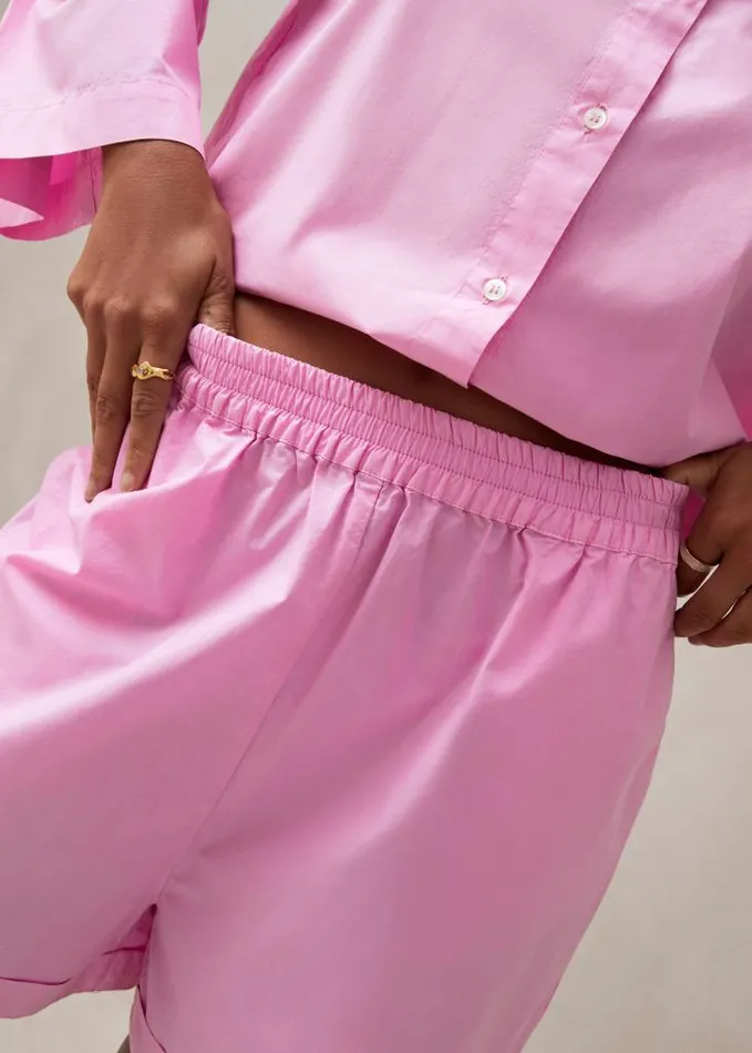 ALOHAS Shorts Women Mae 8211 Pink Cotton Shorts