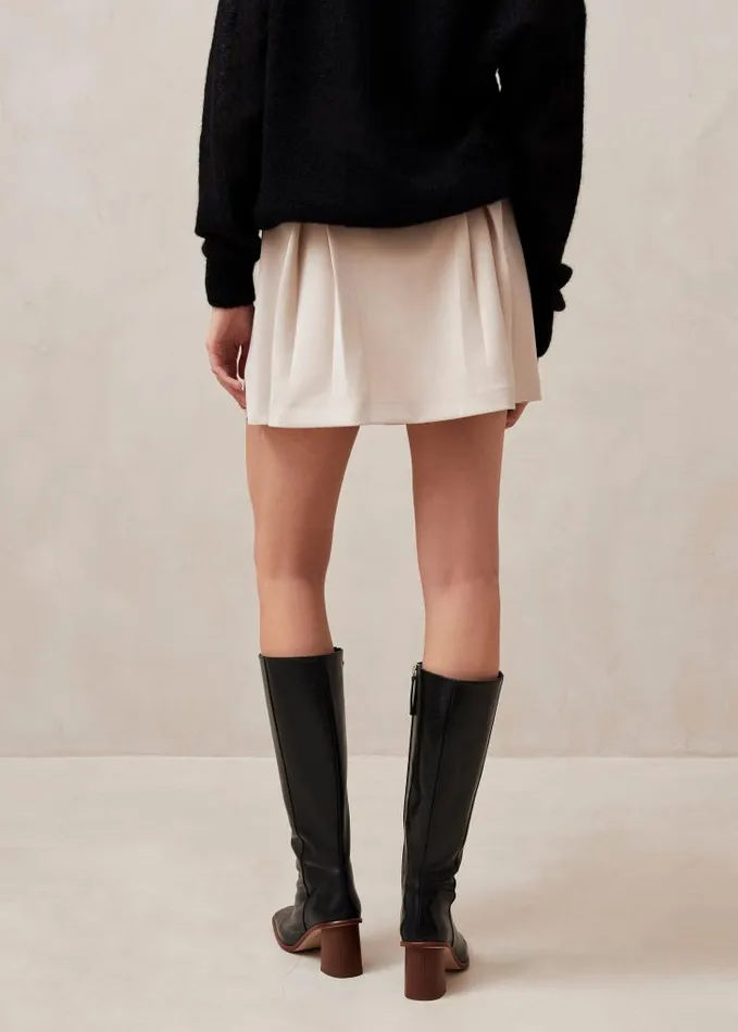 ALOHAS Skirts Women Carline 8211 Beige Mini Skirt