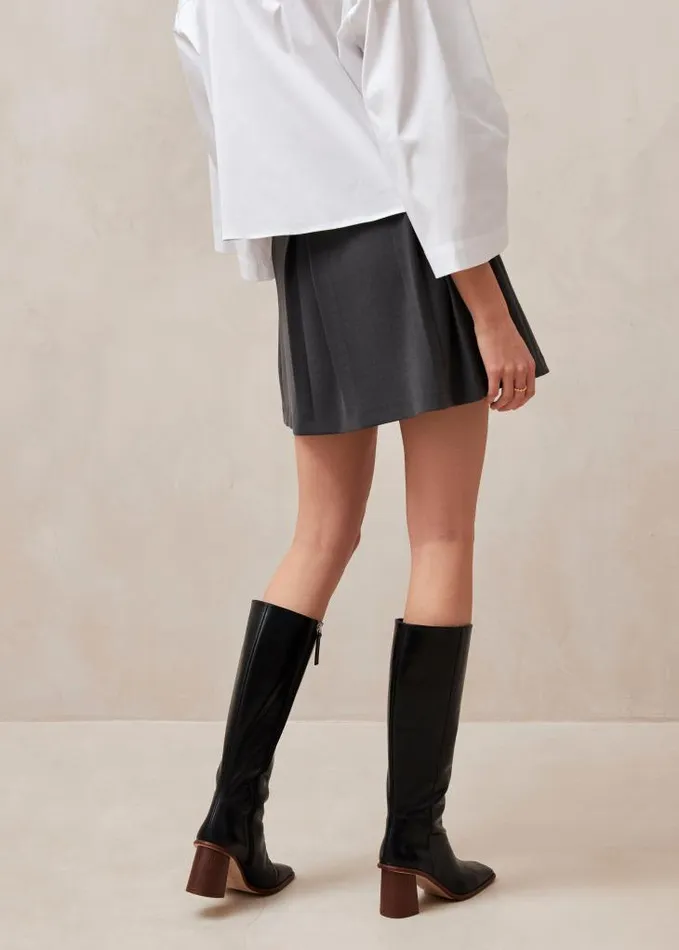 ALOHAS Skirts Women Carline 8211 Gray Mini Skirt