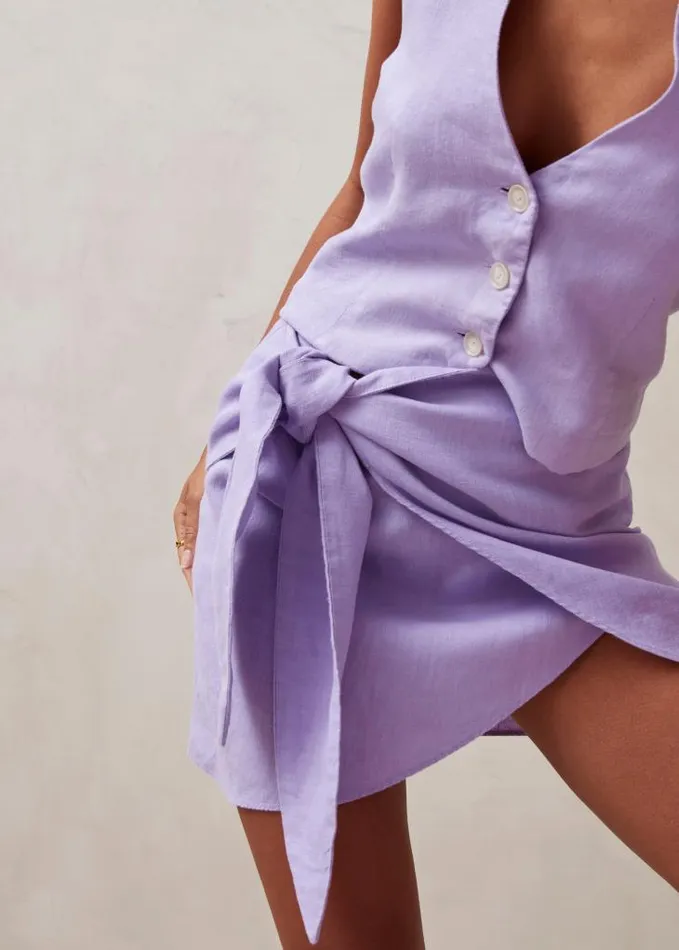 ALOHAS Skirts Women Lori 8211 Purple Skirt