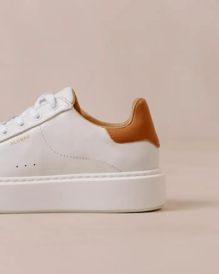 ALOHAS Sneakers Women Tb65 Tan Bright White