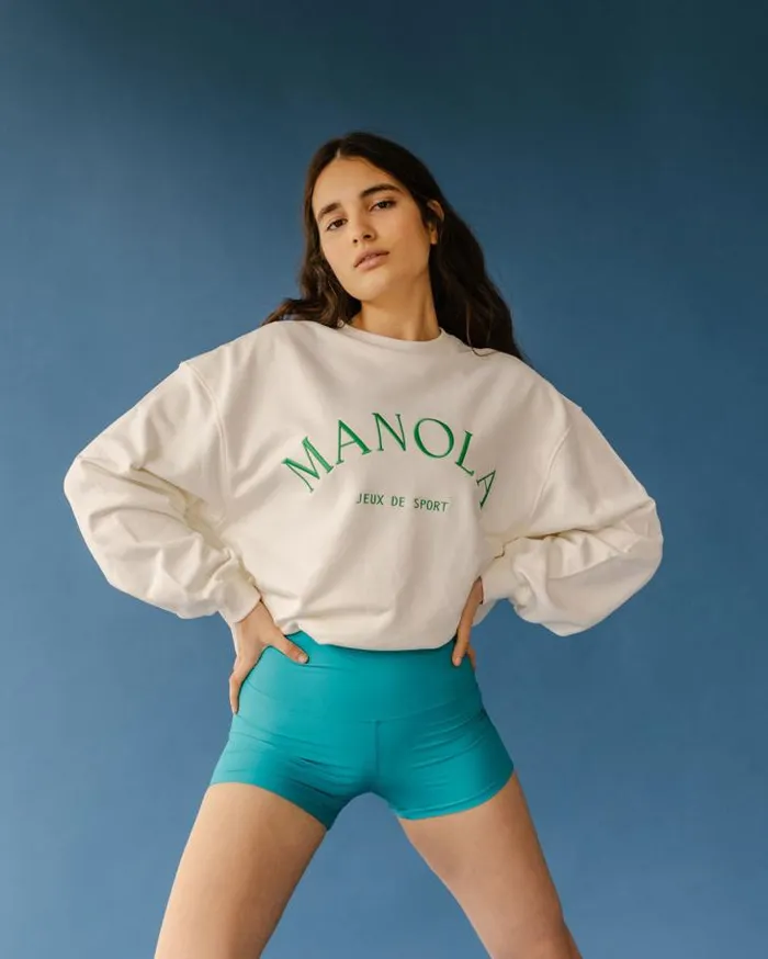 ALOHAS Sportswear Women Iconica 8211 Beige Coconut Sweatshirt