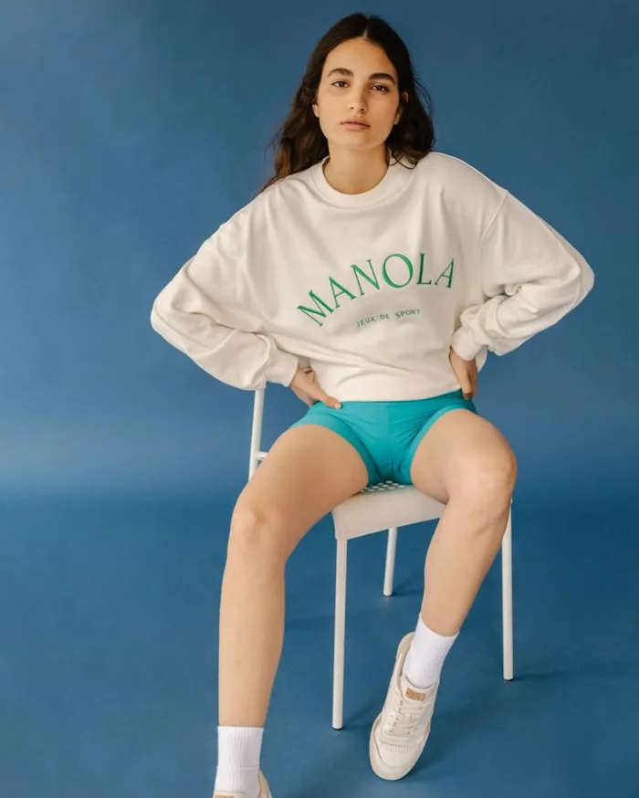 ALOHAS Sportswear Women Iconica 8211 Beige Coconut Sweatshirt