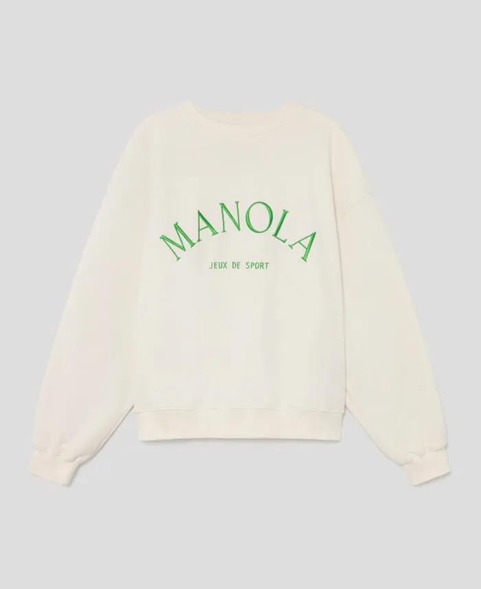 ALOHAS Sportswear Women Iconica 8211 Beige Coconut Sweatshirt