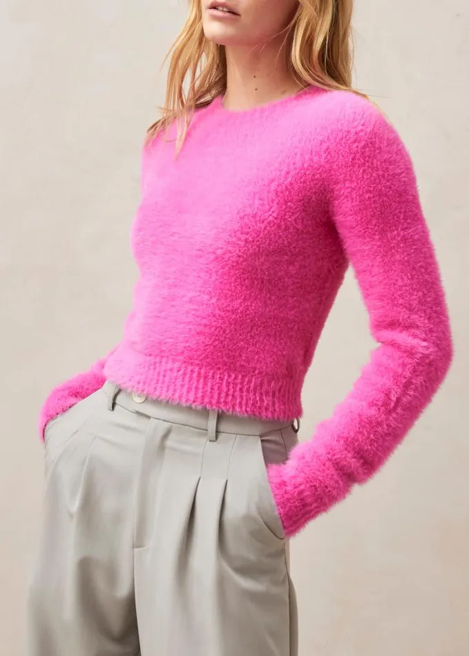 ALOHAS Sweaters and Cardigans Women Deli 8211 Pink Knitted Sweater