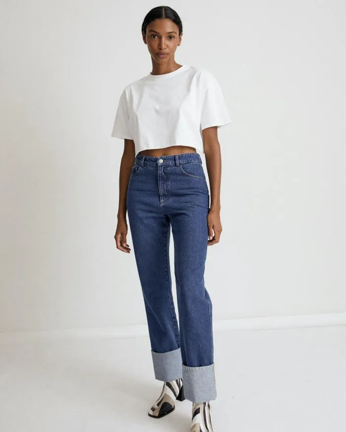 ALOHAS Tops Women Fly 8211 White Cotton TShirt