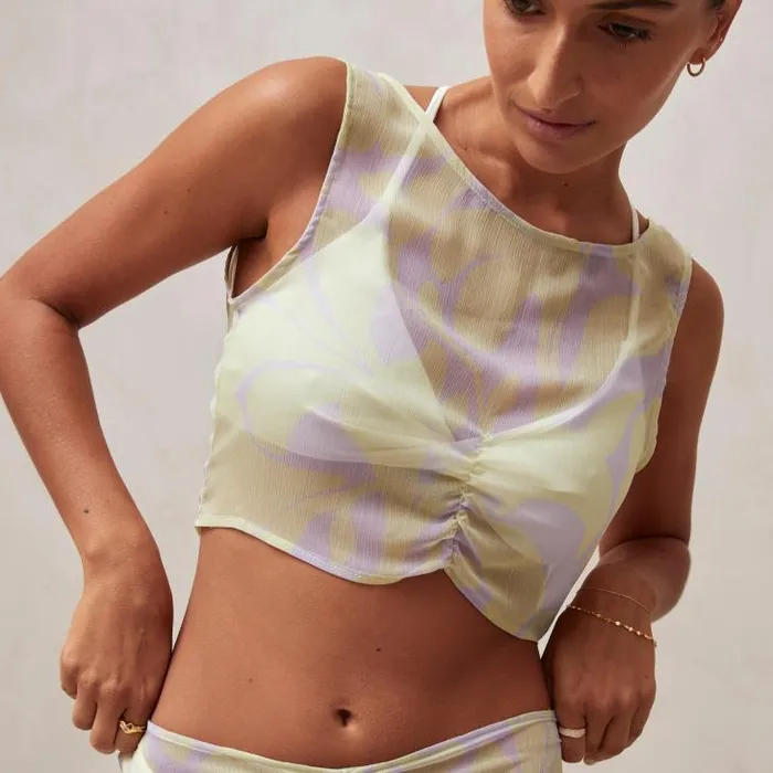 ALOHAS Tops Women Meg 8211 Pastel Printed Top